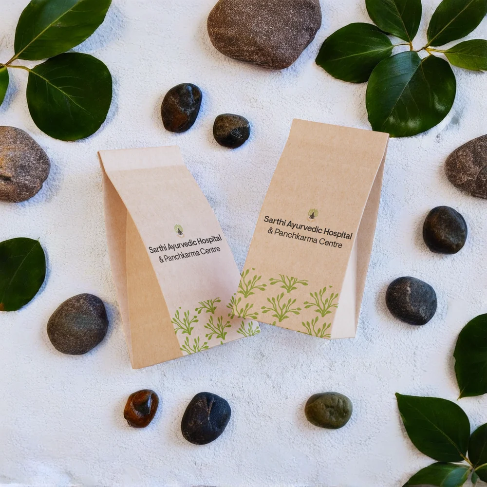 Sarthi herbal packaging bags